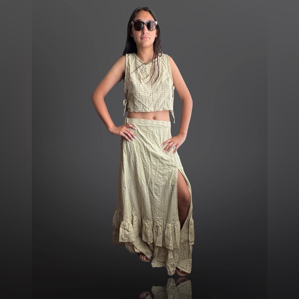 Virago Sienna Set Size M/L Color Light Green Lime.